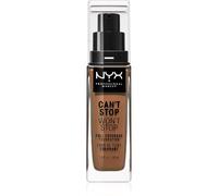 Nyx Professional Makeup Can't Stop Won't Stop Fond De Teint Haute Couvrance Teinte Warm Caramel 30 Ml
