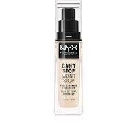 Fond de Teint 24 Heures Can't Stop Won't Stop NYX Professional Makeup (différentes teintes disponibles) - Pale
