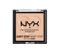 NYX PROFESSIONAL MAKEUP Can't Stop Won't Stop Matifying Pressed Powder LIGHT MEDIUM