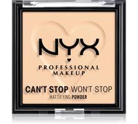 NYX Professional Makeup Can't Stop Won't Stop Mattifying Powder poudre matifiante teinte 02 Light 6 g
