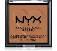 NYX Professional Makeup Can't Stop Won't Stop Mattifying Powder poudre matifiante teinte 08 Mocha 6 g