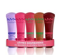 NYX Professional Makeup Coffret 5 Baumes Lèvres Teintés Mats Smushy