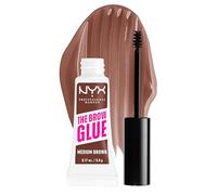 NYX Colle fixatrice à sourcils teintée The Brow Glue – Tenue 16H, Formule vegan – Medium Brown (03)