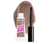 NYX Professional Makeup Colle Fixatrice Sourcils Teintée 16H Taupe | Formule vegan, Fini naturel, Applicateur goupillon précis, Effet soap brow, Gamme The Brow Glue