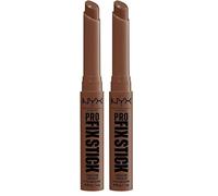 NYX Professional Makeup Correcteur Anti-Cernes en Stick, Couvre les Imperfections, Tâches Sombres et Décoloration, 12H de Tenue, Vegan, Pro Fix Stick, Teinte : Cocoa (Lot de 2)