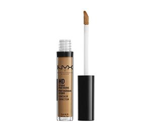 NYX Professional Makeup Correcteur Anti-Cernes HD Studio Photogenic, Pour Tout Type de Peaux, Couvrance Moyenne, Teinte : Nutmeg (08)