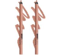 NYX Professional Makeup Crayon à Lèvres Mat, Sans transfert, Waterproof, Sans Bavure, Longue Tenue, Line Loud, 03 Goal Crusher (Lot de 2)