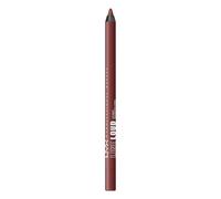 NYX Professional Makeup Crayon à Lèvres, Waterproof, À l'Huile de Jojoba, Pour des Lèvres Douces et Confortables, Finition Mate Douce, Vegan, Line Loud, Teinte : Sassy