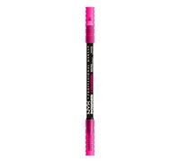 NYX Professional Makeup – Crayon pour sourcils Powder Louder avec brosse – Teinte Black – 1 pcs