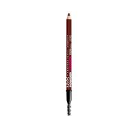 NYX Professional Makeup, Crayon à Sourcil, Aux Microfibres de Bambou, Pour un Résultat Naturel, Tenue Longue Durée jusqu'à 12h, Formule Vegan, Powder Louder, Teinte : Black Cherry