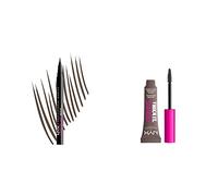 NYX Professional Makeup Crayon à Sourcils Lift & Snatch, Waterproof, Sans Transfert, Ash Brown & Thick It. Stick It! NYX Professional Makeup, Résultat teinté et densifié 16h, Teinte : Cool Ash Brown