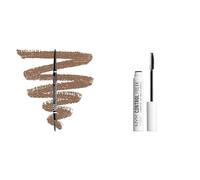 NYX Professional Makeup Crayon à Sourcils Micro Brow, Crayon Ultra-Fin Double-Embout avec Mine Rétractable et Goupillon, Teinte : Taupe & Gel à Sourcils Control Freak, Mascara avec Gel Fixant, 10 ml