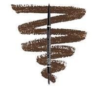 NYX Professional Makeup Crayon à Sourcils Micro Brow Pencil, Crayon Ultra-Fin Double-Embout avec Mine Rétractable et Goupillon, Teinte : Brunette (06)