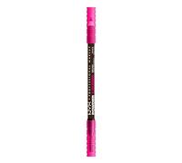 NYX Professional Makeup - Crayon à sourcils Powder Louder microfibres de bambou Tenue 12h Deep Brown