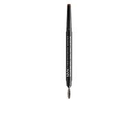 NYX Professional Makeup Crayon Sourcils Precision Brow Soft Brown 0,13g | Double-embout crayon plat et goupillon, Formule vegan, Tenue longue durée, Effet naturel, Traits fins