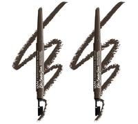 NYX Professional Makeup Eyeliner en Stick Modulable Epic Smoke Liner, Formule Vegan, Teinte : Mocha Match (11) (Lot de 2)