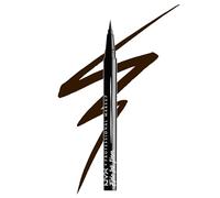 NYX Professional Makeup Eyeliner Feutre Epic Ink Liner, Waterproof, Formule Vegan, Teinte : Brown (02)