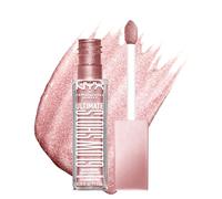 NYX Professional Makeup Fards à Paupières Liquide, Longue Tenue 12h, Sans Résidus & Sans Chutes, À la Vitamine C, Ultimate Glow Shots, Grapefruit Glow (04)