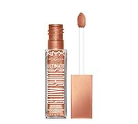 NYX Professional Makeup Fards à Paupières Liquide, Longue Tenue 12h, Sans Résidus & Sans Chutes, À la Vitamine C, Ultimate Glow Shots, Twisted Tangerine (08)