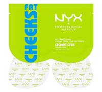 NYX Professional Makeup Fat Cheeks Masque Fesses Noix Coco Pêche 2 Pièces | Soin ciblé fesses, Formule sans rinçage, Format 2 pièces ajustement parfait, Testé dermatologiquement
