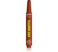 NYX Professional Makeup Fat Matte baume à lèvres à effet matifiant Beary Nude 2 g