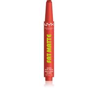 NYX Professional Makeup Fat Matte baume à lèvres à effet matifiant Coral Cuddlin' 2 g