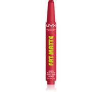 NYX Professional Makeup Fat Matte baume à lèvres à effet matifiant Flamingo Feather 2 g