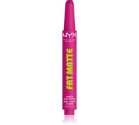 NYX Professional Makeup Fat Matte baume à lèvres à effet matifiant Fluffy Fuchsia 2 g