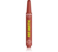 NYX Professional Makeup Fat Matte baume à lèvres à effet matifiant Rose Robe 2 g