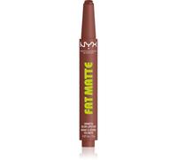 NYX Professional Makeup Fat Matte baume à lèvres à effet matifiant Toasty Taupe 2 g