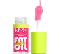 NYX Professional Makeup Fat Oil Lip Drip Gloss Huile Lèvres Missed Call | Hydratation 12h, Fini non collant, Huiles mûre framboise squalane, Applicateur extra large, Formule vegan