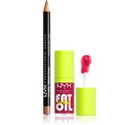 NYX PROFESSIONAL MAKEUP LIP KIT 2 (FAT OIL NEWSFEED + SLIM LIP PENCIL NATURAL)