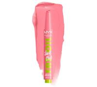 NYX Professional Makeup Baume à Lèvres Teinté Brillant, Aux Huiles Hydratantes, Hydratation Longue Durée, Formule Légère, Vegan, Fat Oil Slick Click, Teinte : Clout