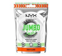 NYX Professional Makeup Faux-Cils, Longue Tenue 12h, Bandes Invisibles, Réutilisables jusqu'à 15x, Formule Vegan, Jumbo Lash!, Modèle : Ego Flare (05)