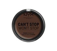 NYX Professional Makeup Fond de Teint Compact Haute Couvrance Can't Stop Won't Stop, Fini Mat, Contrôle de la Brillance, Tenue Longue Durée, Teinte : Deep Espresso