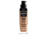 NYX Professional Makeup Fond de Teint Liquide Couvrant Tenue 24h Can't Stop Won't Stop Liquid Foundation, Waterproof, Fini Mat, Formule Vegan, Teinte : Neutral Buff (10.3)