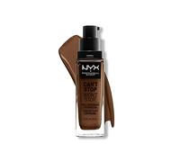 NYX Professional Makeup Fond de Teint Liquide Couvrant Tenue 24h Can't Stop Won't Stop Liquid Foundation, Waterproof, Fini Mat, Formule Vegan, Teinte : Deep Cool (22)