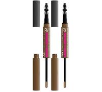 NYX Professional Makeup Gel à Sourcils Teinté Zero To Brow, Jusqu'à 2 Jours de Tenue, Sans Transfert ni Tache, Teinte : Taupe (03) (Lot de 2)