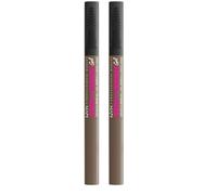 NYX Professional Makeup Gel à Sourcils Teinté Zero To Brow, Jusqu'à 2 Jours de Tenue, Sans Transfert ni Tache, Teinte : Ash Brown (05) (Lot de 2)