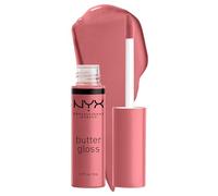 NYX Professional Makeup Gloss à Lèvres Repulpant, Effet Lèvres Pulpeuses, Non Collant, Texture Douce et Crémeuse, À Porter Seul ou avec Rouge à Lèvres, Butter Gloss, Teinte : Tiramisu (07)
