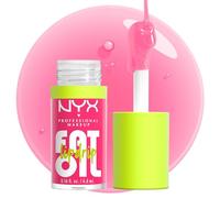 NYX Professional Makeup Gloss Huile à Lèvres de Squalane Fat Oil Lip Drip, Haute Brillance, Fini Non Collant, Hydratation 12H, Applicateur Extra Large, Mûre & Framboise, Missed Call