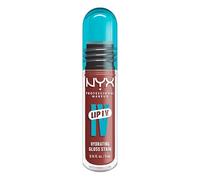 NYX Professional Makeup - Gloss Hydratant Effet Mouillé - Tenue Jusqu'à 12h - Hautement Pigmenté - Fini Brillant - Lip IV Gloss - Teinte : Hydra-Honey
