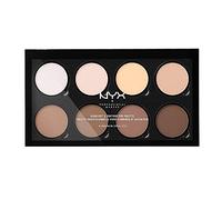 NYX Professional Makeup Palette Highlight & Contour – 8 poudres fini mat et irisé