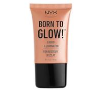 NYX Professional Makeup Highlighter Liquide Multifonction Liquide Born to Glow Liquid Illuminator, Maquillage et Base de Teint, Teinte : Gleam (02)
