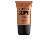 NYX Professional Makeup Highlighter Liquide Multifonction Liquide Born to Glow Liquid Illuminator, Maquillage et Base de Teint, Teinte : Sun Goddess (04)