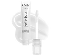 NYX Professional Makeup Jelly Job Gloss Haute Brillance Just Jelly 01 | Infusé en peptides, Applicateur spatule silicone, Formule vegan non collante, Parfum cerise