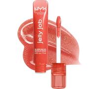 NYX Professional Makeup Jelly Job Gloss Lèvres Peptides Jelly Squeeze 12 | Formule vegan non collante, Applicateur spatule silicone, Parfum cerise, Brillance miroir longue tenue