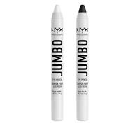 NYX PROFESSIONAL MAKEUP Jumbo Eye Pencil, Eyeshadow & Eyeliner Pencil - Milk & Black Bean (2-Pack)