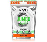 NYX Professional Makeup Faux-Cils, Longue Tenue 12h, Bandes Invisibles, Réutilisables jusqu'à 15x, Formule Vegan, Jumbo Lash!, Modèle : Ego Flare (05)