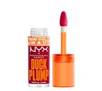 NYX Professional Makeup Laque à Lèvres Repulpante, Couleur Intense, Hautement Pigmentée, Fini Ultra-Brillant, À l'Huile de Gingembre, Vegan, Duck Plump, Teinte : Hall Of Flame